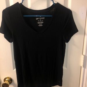 Black American Eagle T-shirt